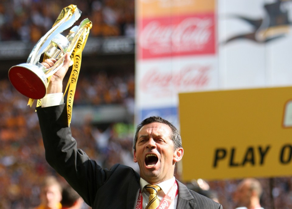 Brown guided the Tigers into the top-flight for the first time in their history