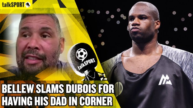 Tony Bellew slams Daniel Dubois for having his dad in his corner against Oleksandr Usyk