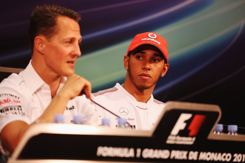 Schumacher set the standard in every single aspect of F1, with not just Kravitz, but Hamilton learning from his media skills