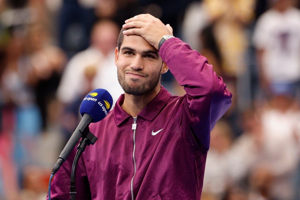 Alcaraz has won two Grand Slam titles in 2025 - also clinching the French Open in June