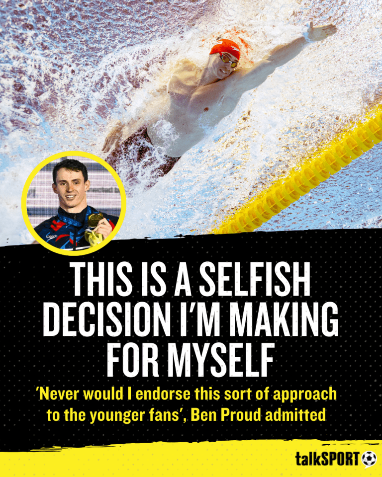 Proud made no bones about his motivations to compete